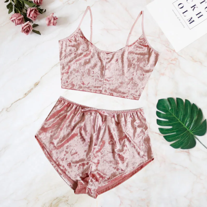 

Sample available OEM women sleepwear High Quality ladies lingerie women pajamas