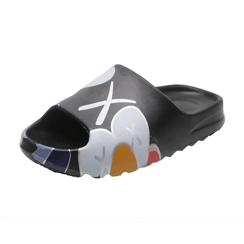 

World-win Customize logo Unisex Designer Printed Slippers Slides Sandals Yezzy Slippers Slides Sandals, 3 colors
