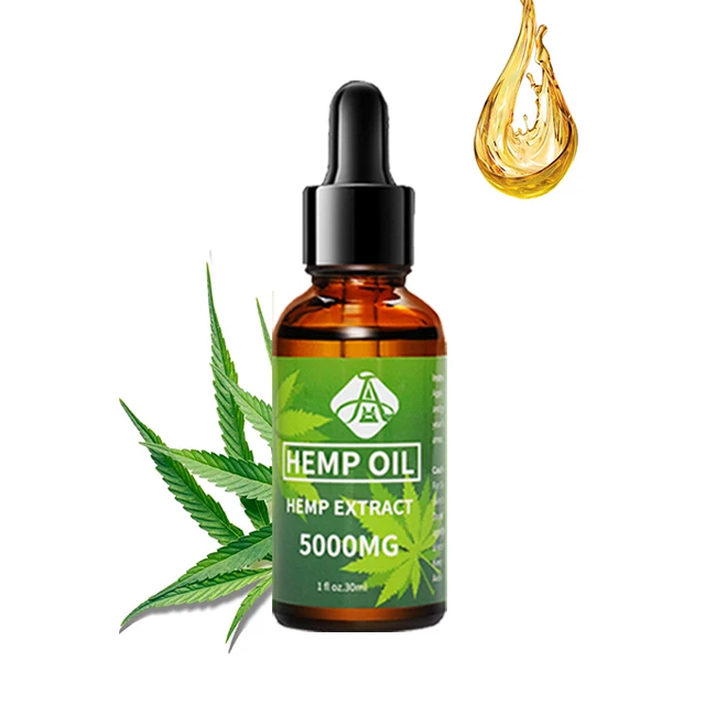 

AH Private Label 100% Pure Cold Press Reduce Pain Relief Hemp Seed Oil