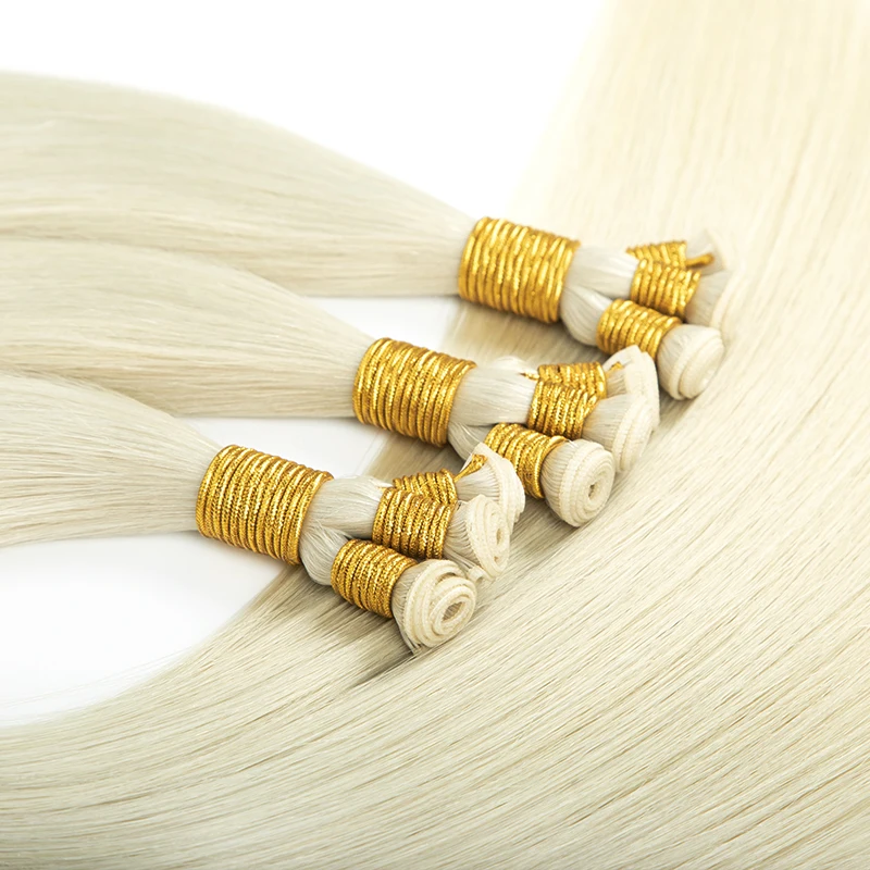 

Private Genius Weft Remy New Hand Tied Weft Hair Extension Rooted Double Drawn Hand Tied Wefts