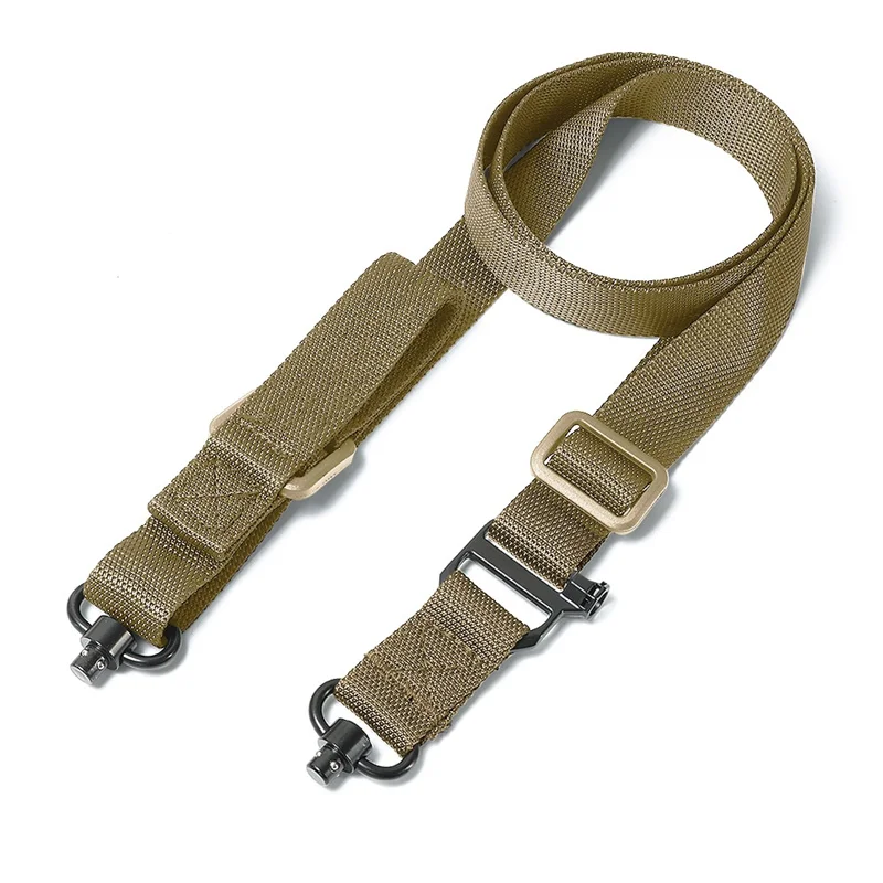OEM Tactical MS4 Gun Sling Adjustable 2-Point Quick Detach Sling with QD Swivels Multi-Mission Gun Rope for Hunting/Shooting