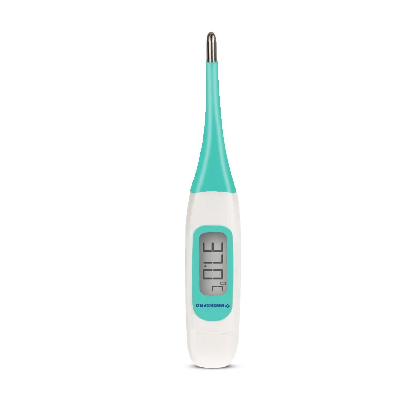 

Wholesale High Accuracy Digital Basal Body Thermometer Waterproof Ovulation Thermometer, Mint green