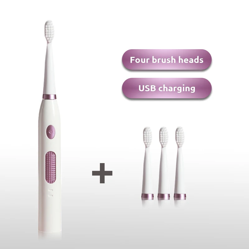 

Excellent Quality Low Price 2021 Oem Electric Fashion Toothbrush, Pink gray