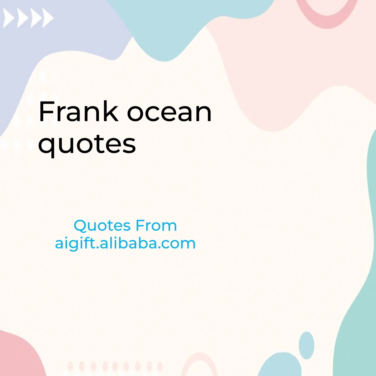 frank ocean quotes