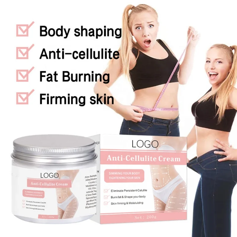 

Wholesale Natural Organic Skin Firming Fat Burn Anti-cellulite Slimming Cream For Weight Loss