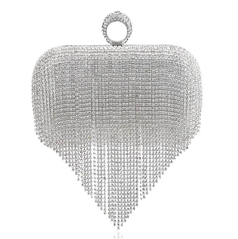 

2021 rhineston clutches and evening bags for ladies