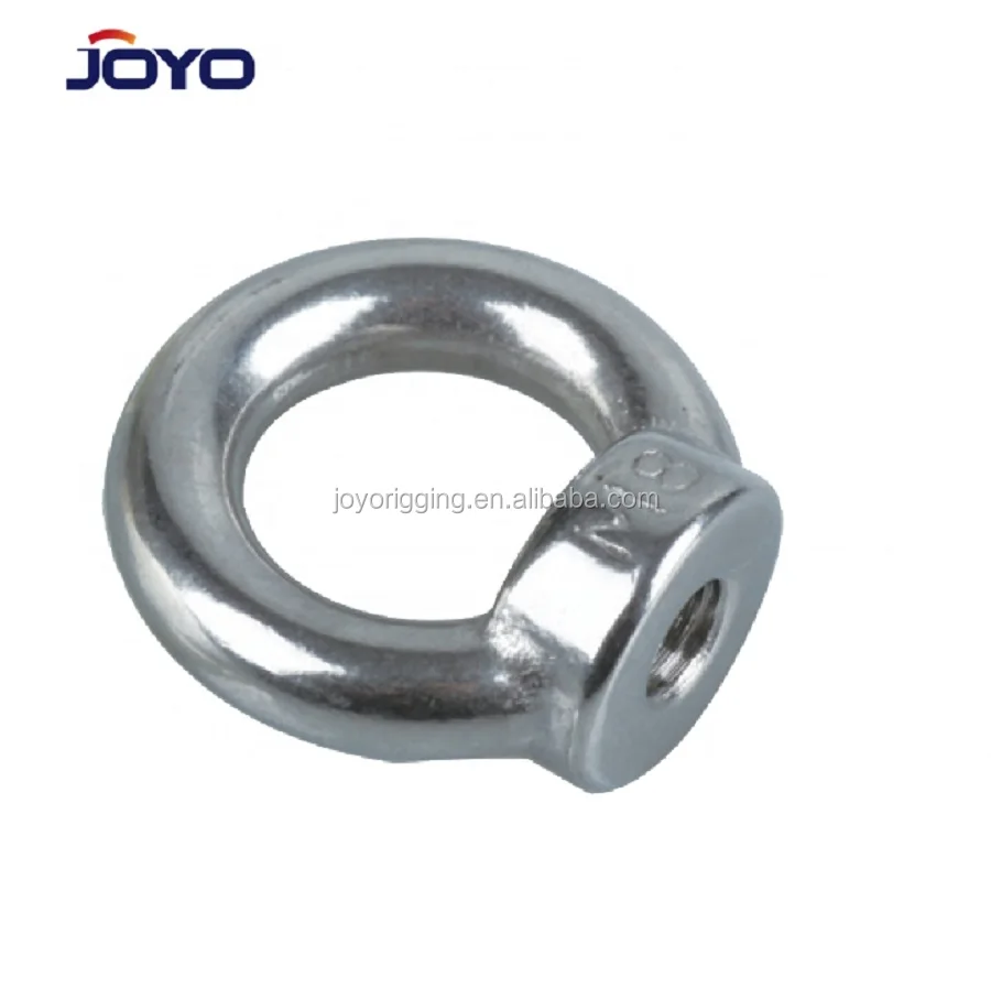 M6-M 16 DIN582 Stainless Steel SS304 Lifting Eye Nuts Fastener for Cable Rope 1pc Stainless Steel Eye Nuts M10 