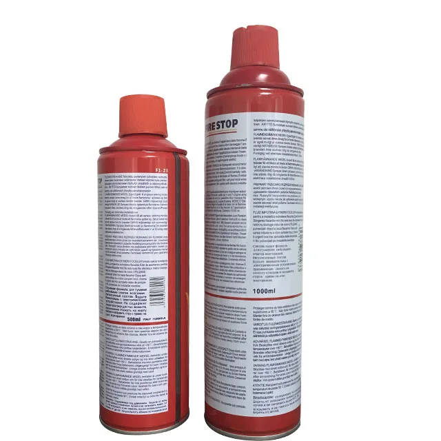 
Professional Fire Fighting Apparatus Automatic Car Foam Mini Fire Extinguisher Price 500ML Fire Stop Spray With Bracket 