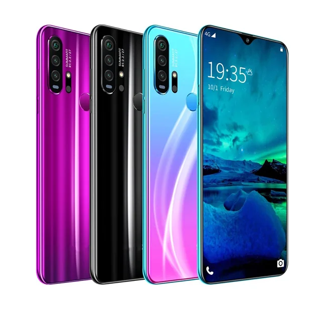 

6.3 Inch R30 Pro 4GB+64GB 8 Core Android 7.0 Phones Lowest Price Cellphones Unlocked Smart Mobile Phones 4G Smartphone