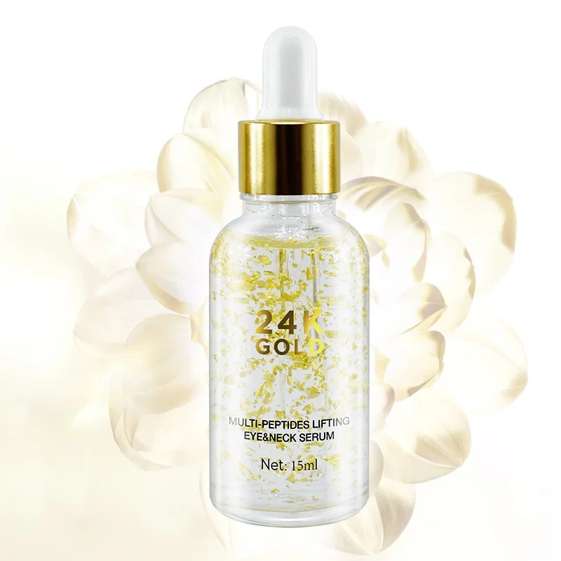 

24k anti-aging eye and neck apple grape essence moisturizing and brightening the skin serum