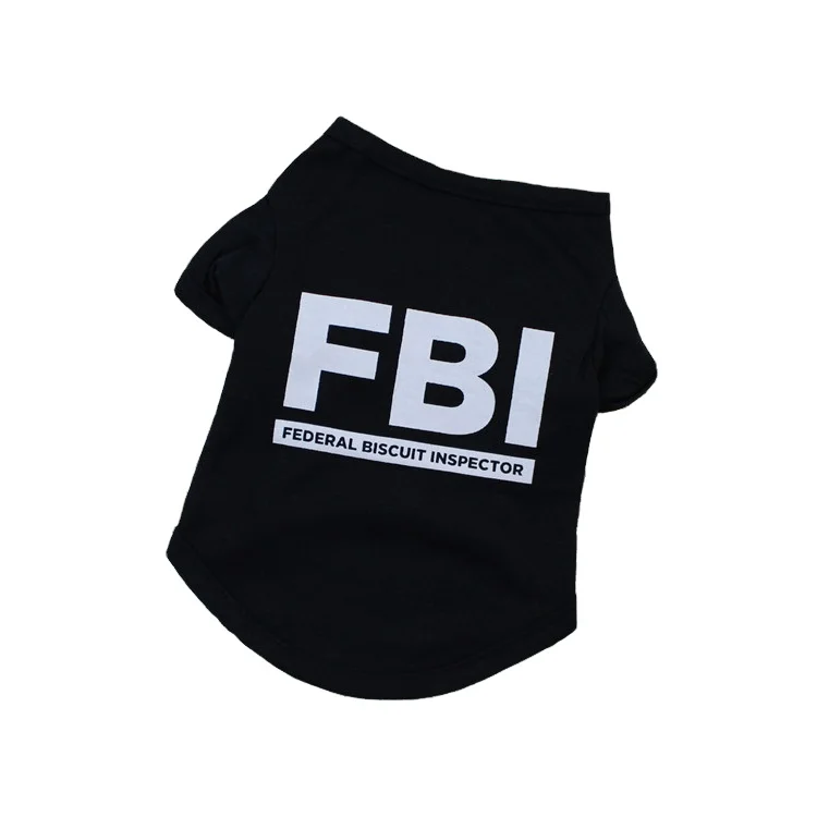 

RL409 2020 new letter T-shirt dog clothes