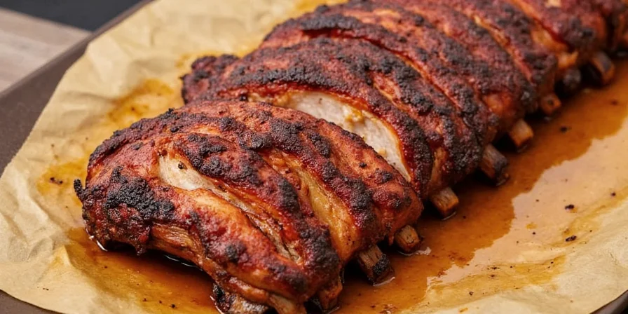 Visual comparison of innovative spice pairings for slow roast pork ribs oven