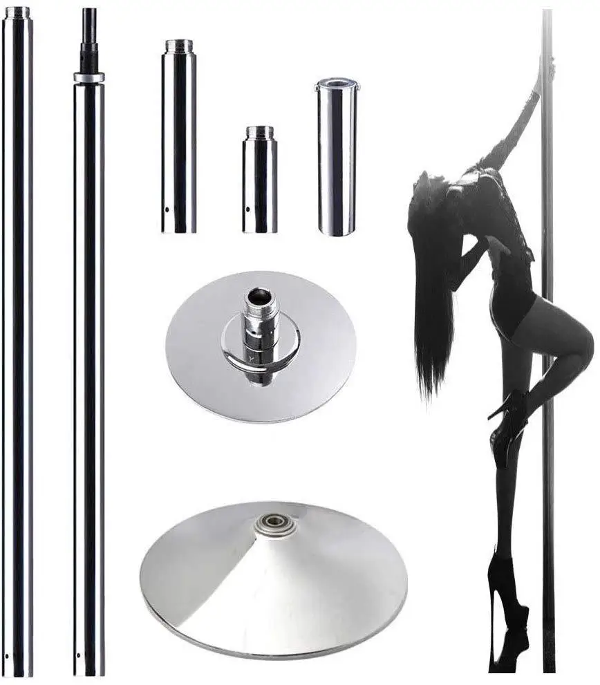 

Portable Removable Professional Stripper Pole Spinning Static Dance Pole Kit for Exercise Club Party Pub Home, Oem