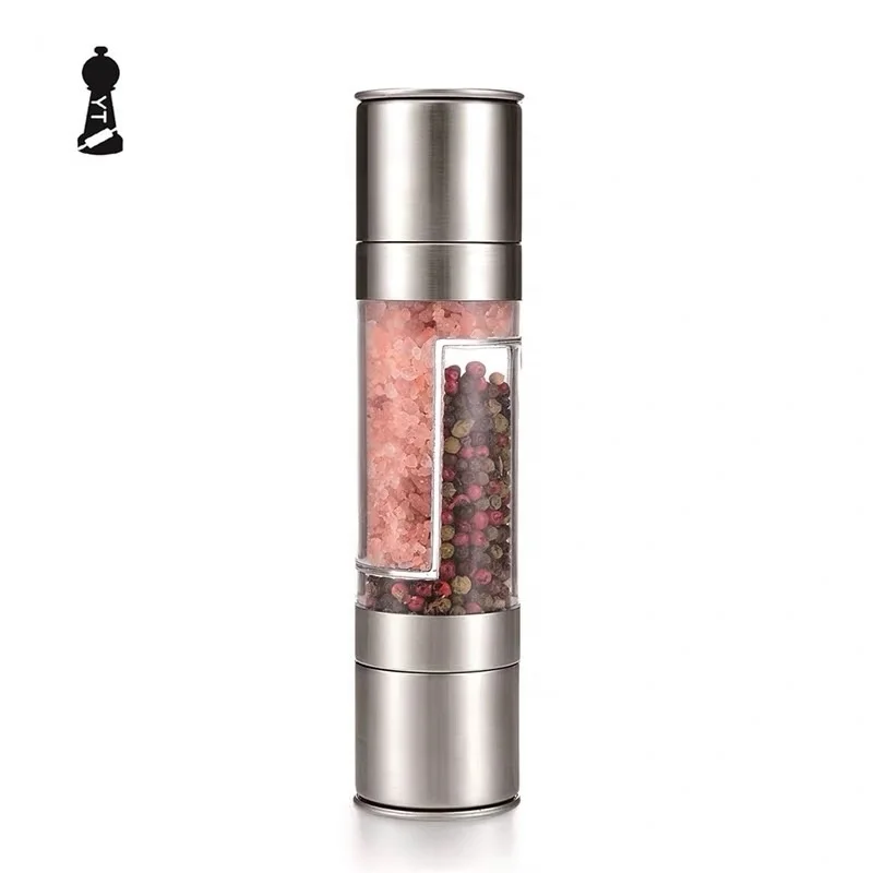 
2020 Hot Sale Adjustable Ceramic Core Battery Operated Wooden Electric Salt And Pepper Grinder Mill 