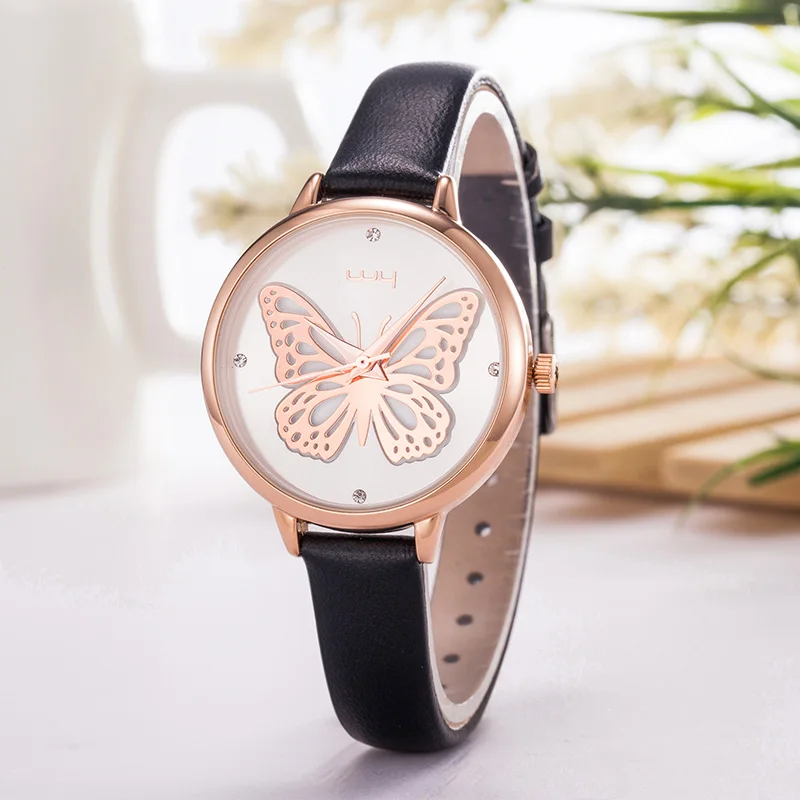

Top Brand Fashion Quartz Ladies Watch Waterproof Luxury Women Butterfly Watches Relogio Senhora