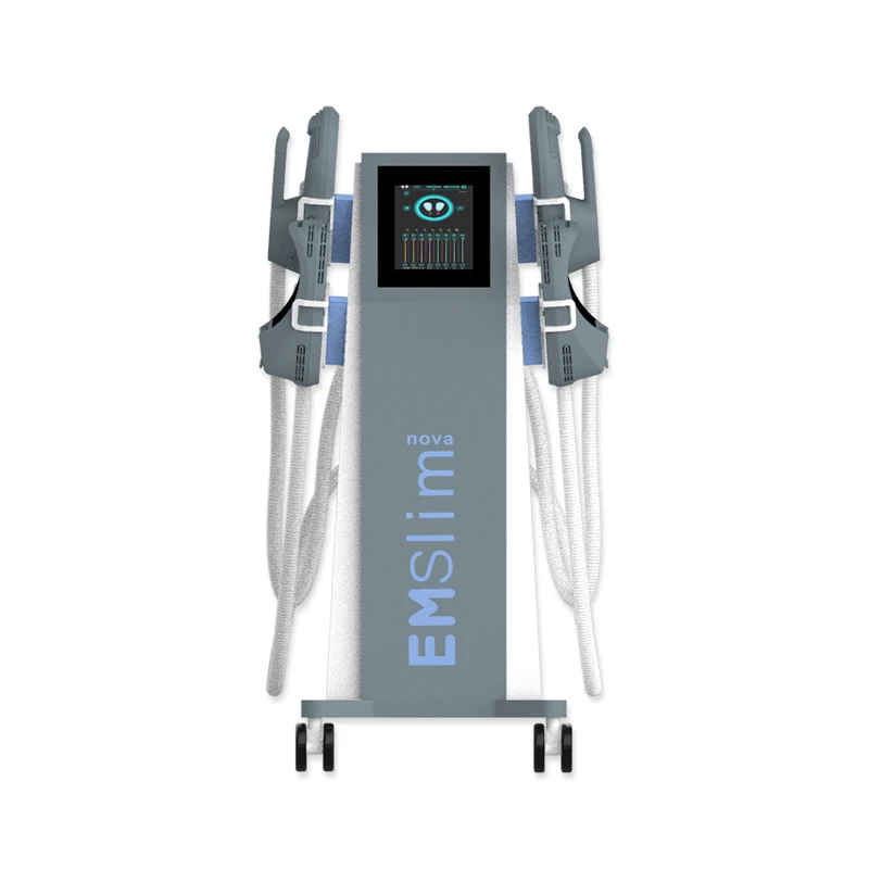 

Tesla Emslim EMS muscle stimulator building/EM body EMS slimming EMS sculpting machine/ HI EMT EMS Sculpt, White