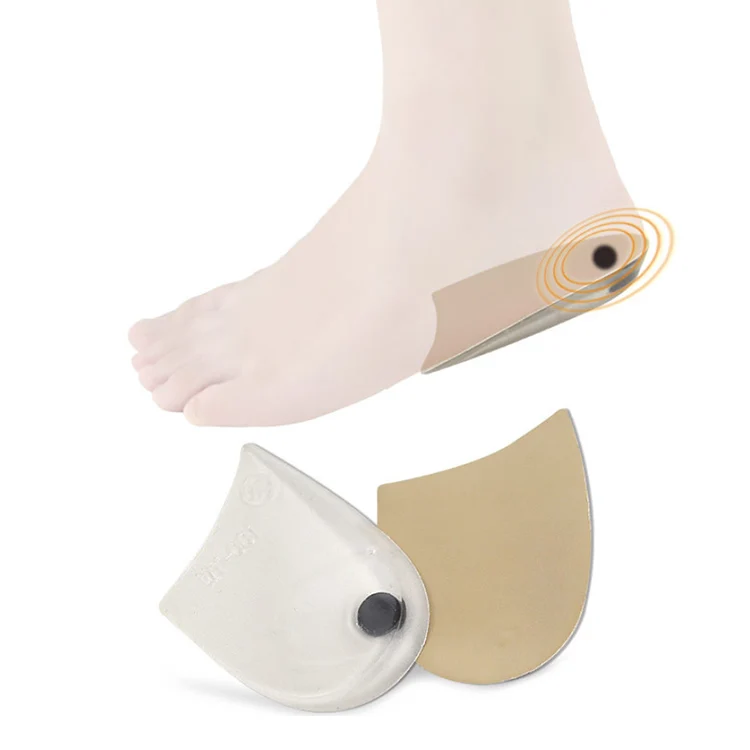 Ladies O/x Shape Leg Bowlegs Correction Wedges Heels Gel Pad Insole