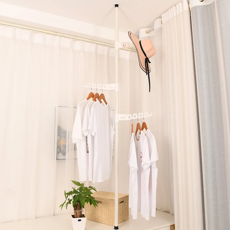 

Adjustable Garment Three Layer Drying Clothes Hanging Stand Rack