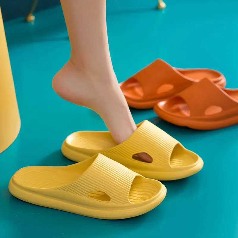 

Custom Logo Amazon House Anti-slip Eva Beach Slippers Customized Bathroom Soft Slides Sandals, Colors