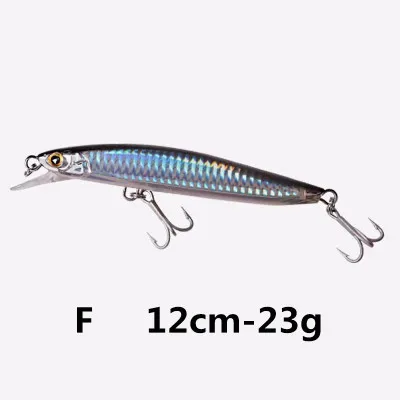 

Minow sinking minnow 11cm/14G long casting fish tackle hard plastic fish lure bait pesca lure, Various