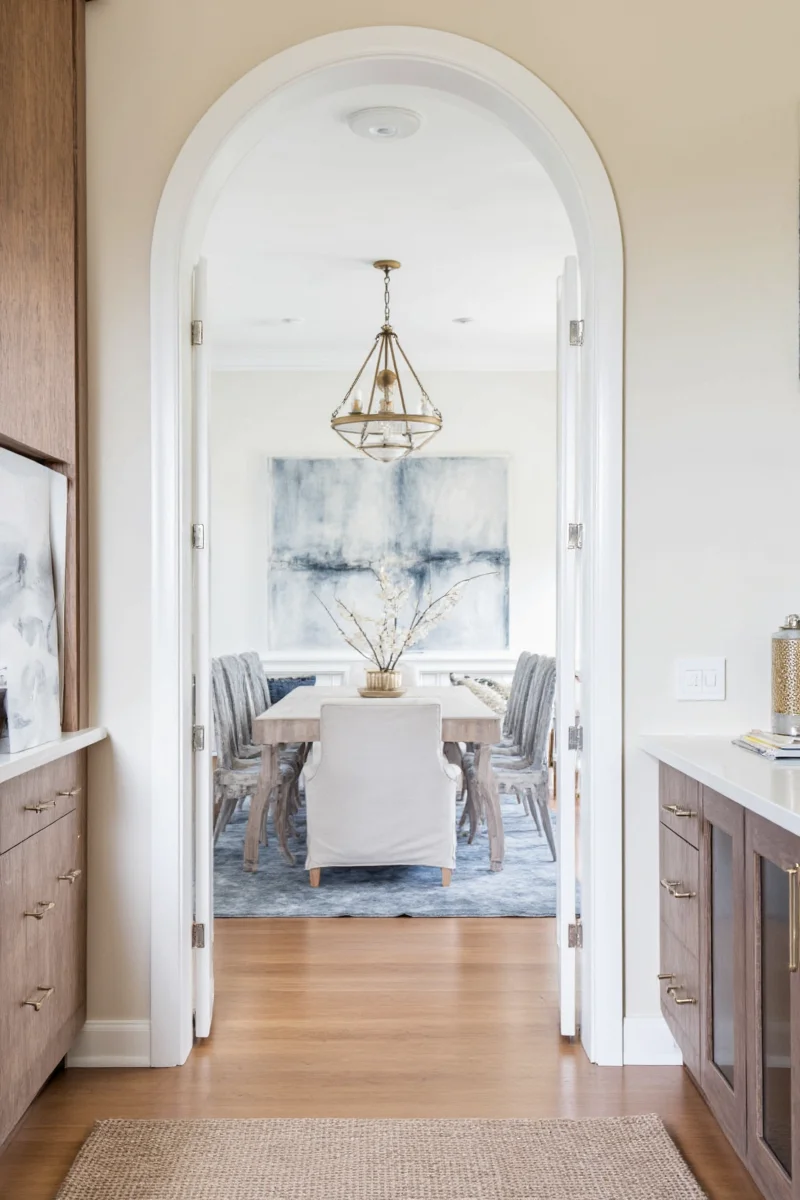 Paint finish options for arch doors