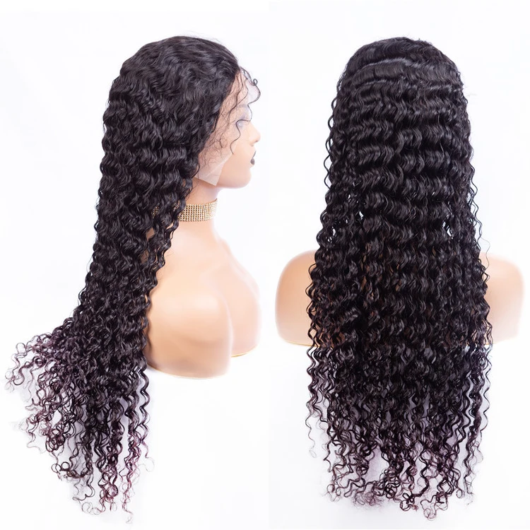 

Afro Kinky Curly Brazilian Human Hair 13x4 Lace Frontal Wigs Pre Plucked For Black Women