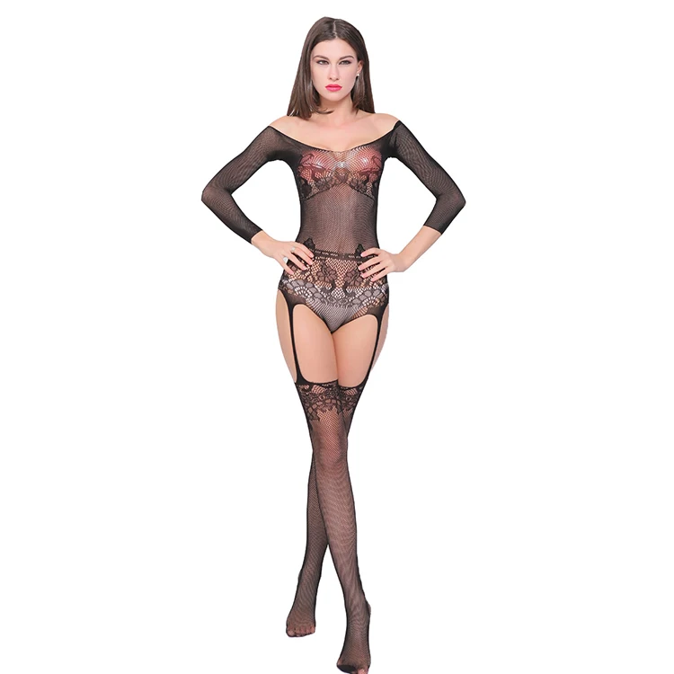 

NY-0591 New Amazon Hot Sales Intimates Lingerie Sexy Hot Transparent Set