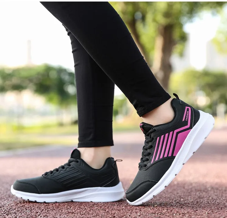 

Kadin Cheapest Wholesale Proveedores Sneakers Women Genuine Leather High Heels Pl Leather Woman Sneakers Sneakers Women Leather