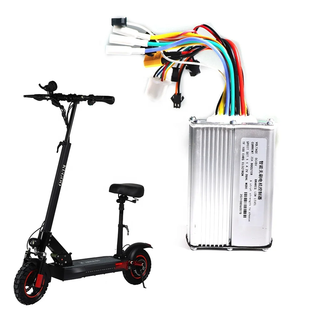

New Image Aluminum Alloy Electric Scooter Motor Controller For Kugoo M4 Electric Scooter 48V 20A Controller Spare Parts
