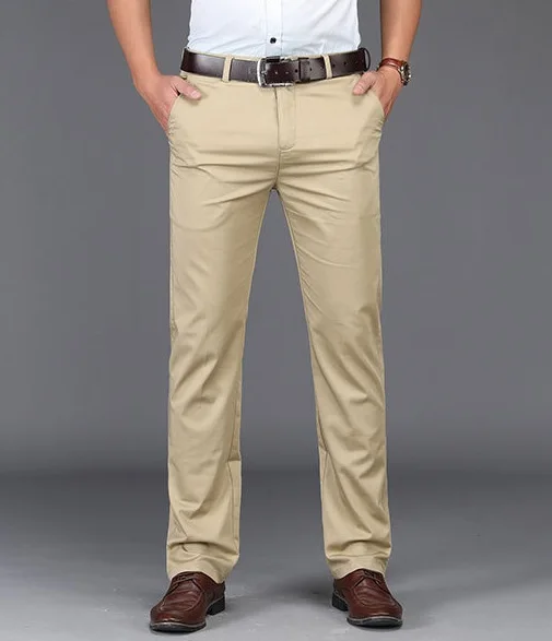 

Cotton casual long pants for men