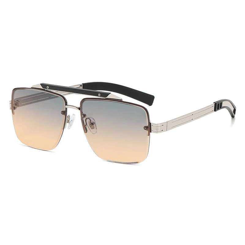 

Superhot Fashion 21561 Fashion 2022 Men Square Metal Frame Outdoor Sunglasses