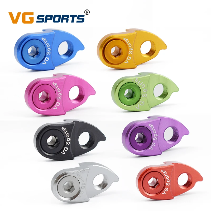 

VG Sports Bicycle Rear Derailleur Hanger Extension Bike Frame Gear Tail Hook Extend Tool, Silver,gold,red,blue,black etc