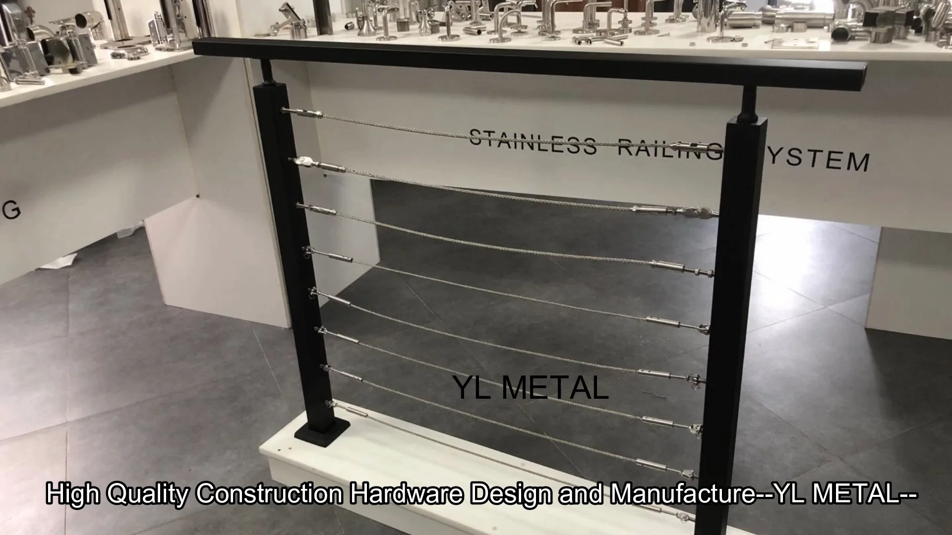 Yl Topranked Excellent Stair Railing Wire Rope Fittings Stainless