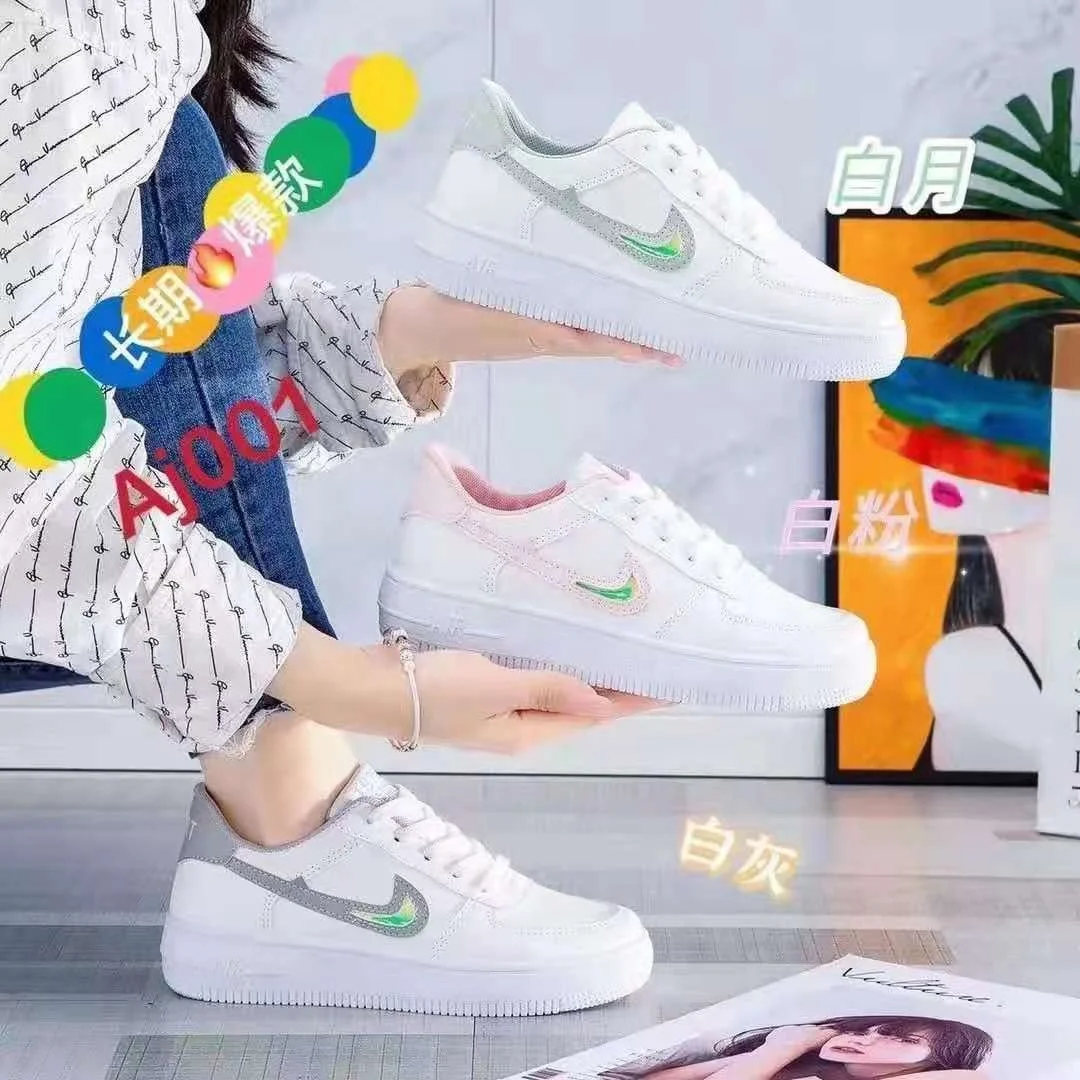 

2021 cushion sports shoes female white zapato running comfortable sports shoes inventory shoes new wholesale, Multiple colour