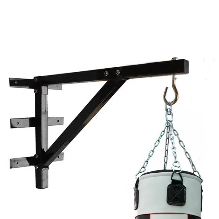 

Wall Boxing Bag Stand bracket popular equipment for gym and home fitness, Black