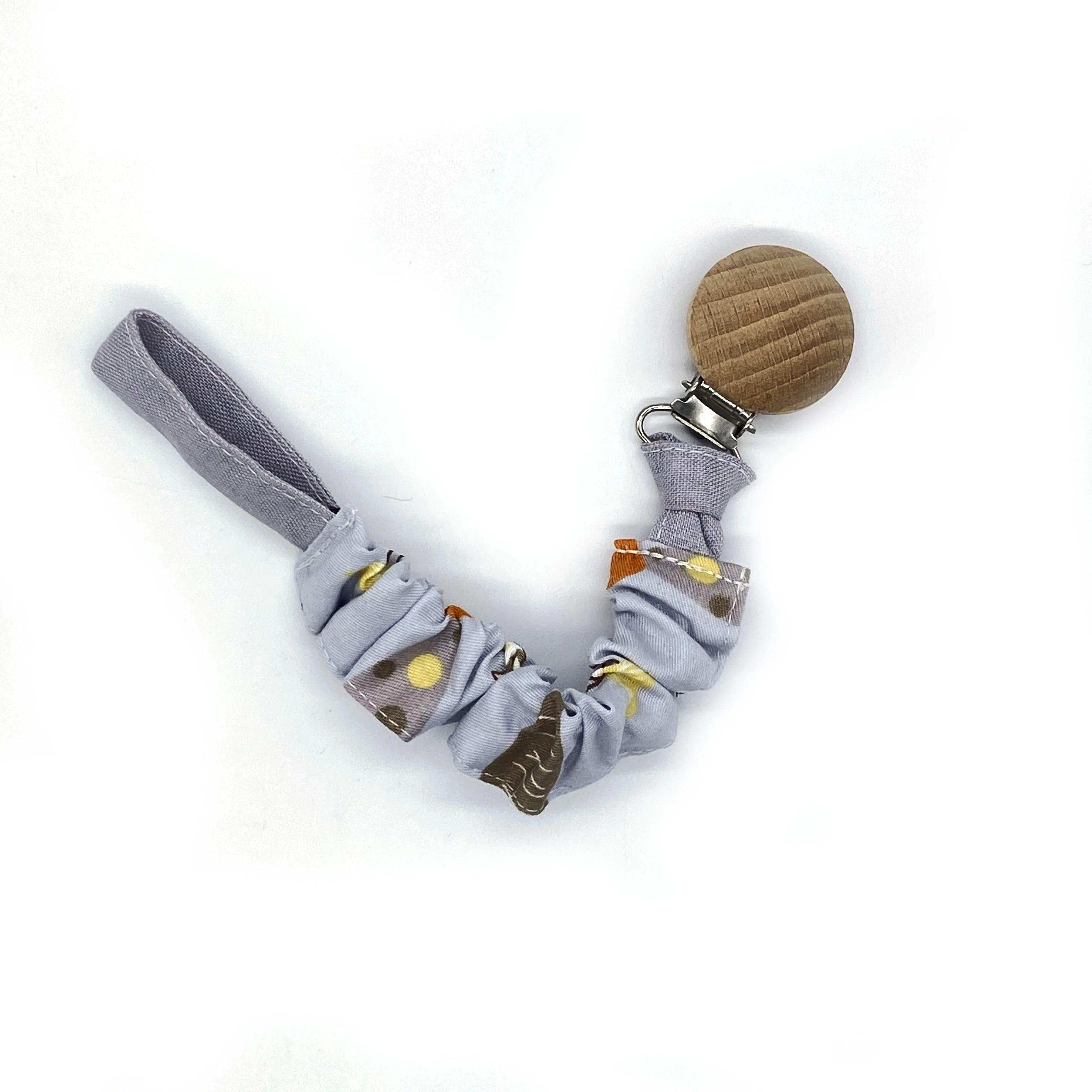 

2021 New Cotton Fabric Pacifier Clip - Baby Girl Plastic Make Pacifier Clips with cute ribbon, Any paton colour code is avilable