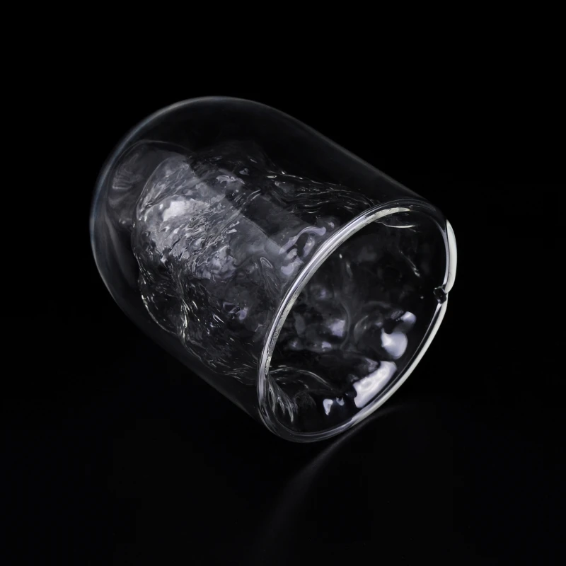 Unique Double Walled Glass Cup For Juice