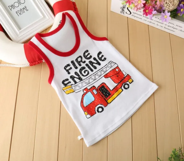 
Children Kids Underwear Cotton Tees New Summer Baby Vest 