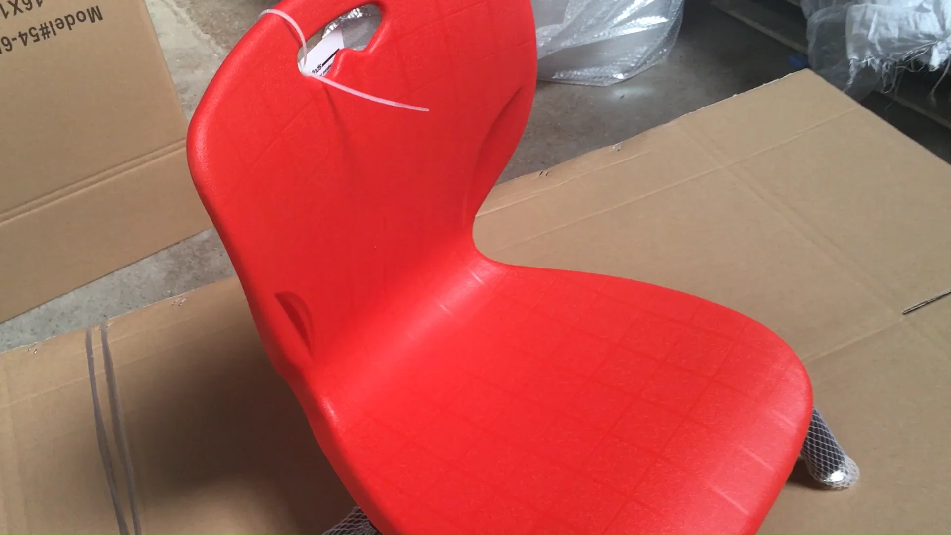 low height plastic chair