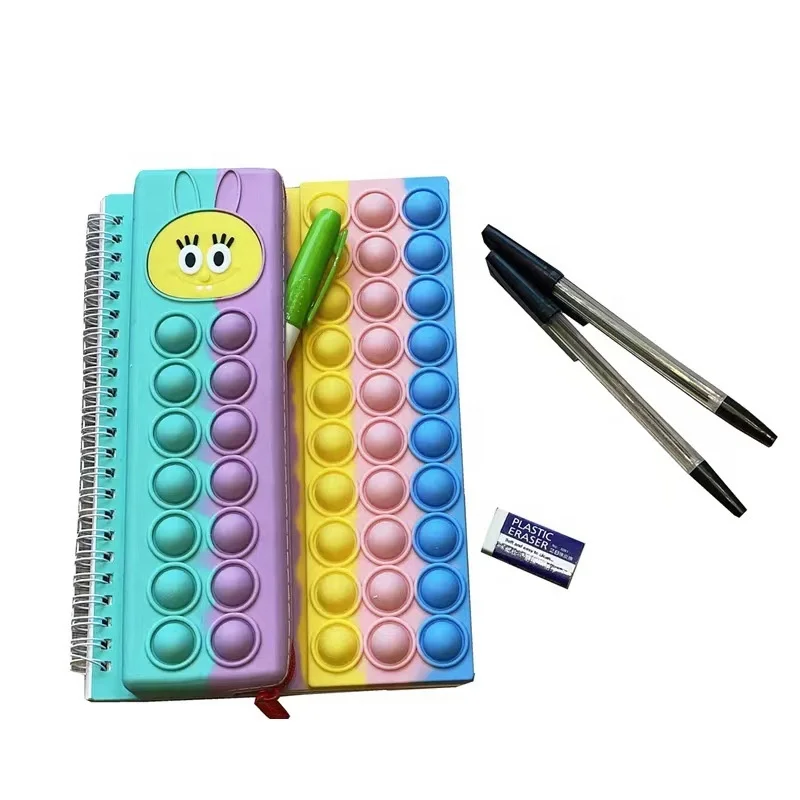 

2022 New Student  Bubble Decompression notebook fidget Loose-leaf notebook