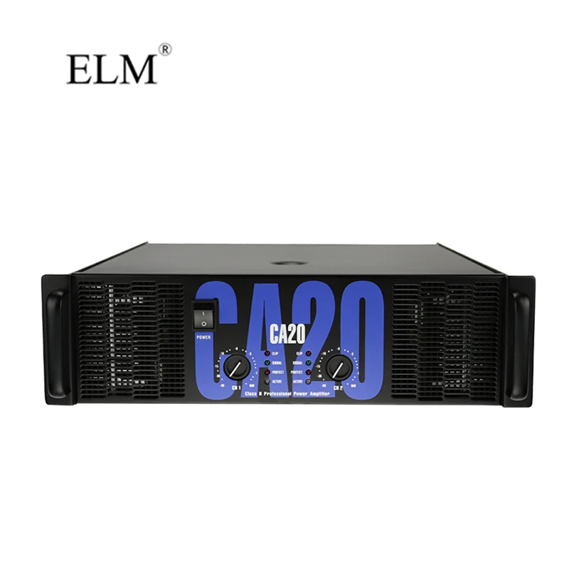 

Wholesales ca20 2 channel 3u profesional ca 20 dj 1000w watts power speaker amplifier for Stage KTV karaoke, Black