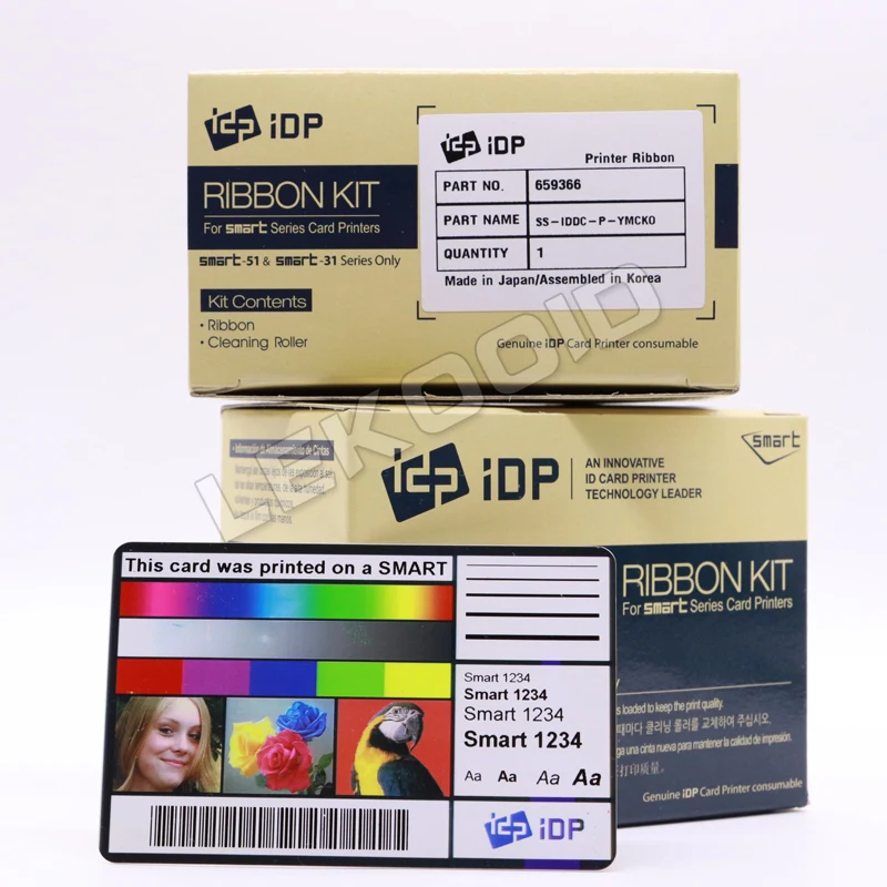 Idp Smart 51 & 31 Series Card Printer Ymcko Ribbon 659382 Ssiddcs