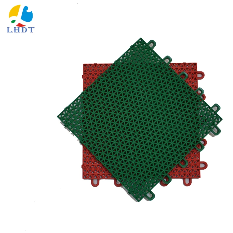 

3X3 Tennis Court Waterproof PP Interlocking Outdoor Sports Flooring Basketball Court Tile PP Interlocking