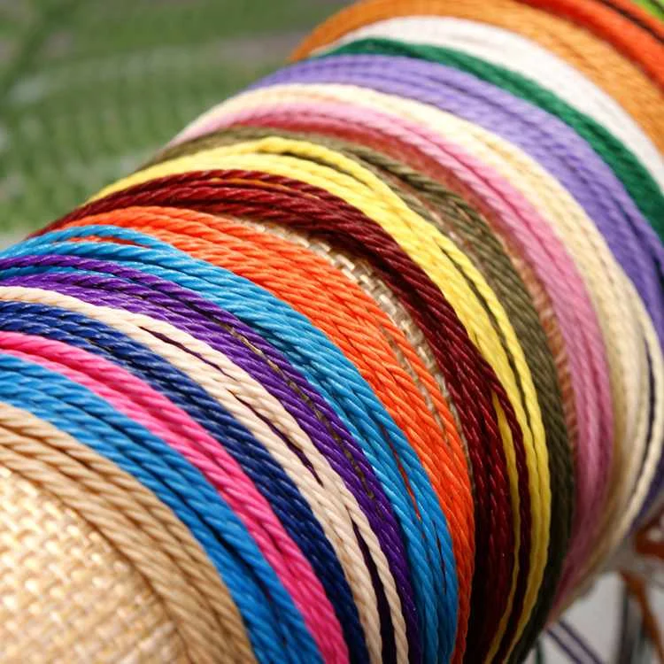 

Charare Europe and America Hot Sale Waterproof Wax Thread Color Braided Bracelet jewelry, Picture shows