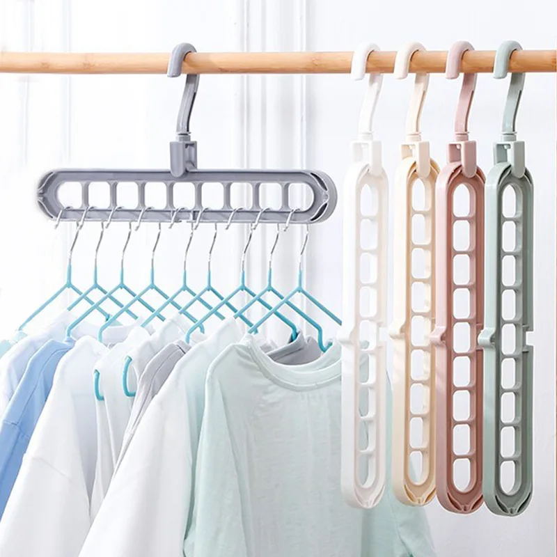 

Hot selling plastic clothes hanger many color for choose