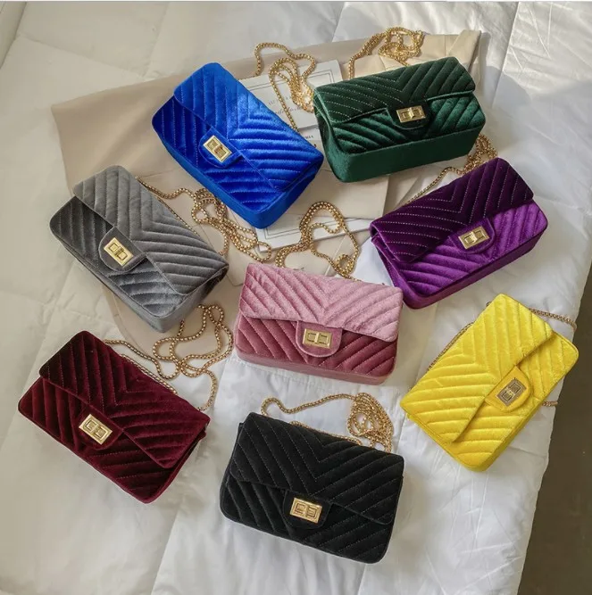 

summer diamond embroidery thread chain shoulder bag PU leather women handbag 2020, Colors