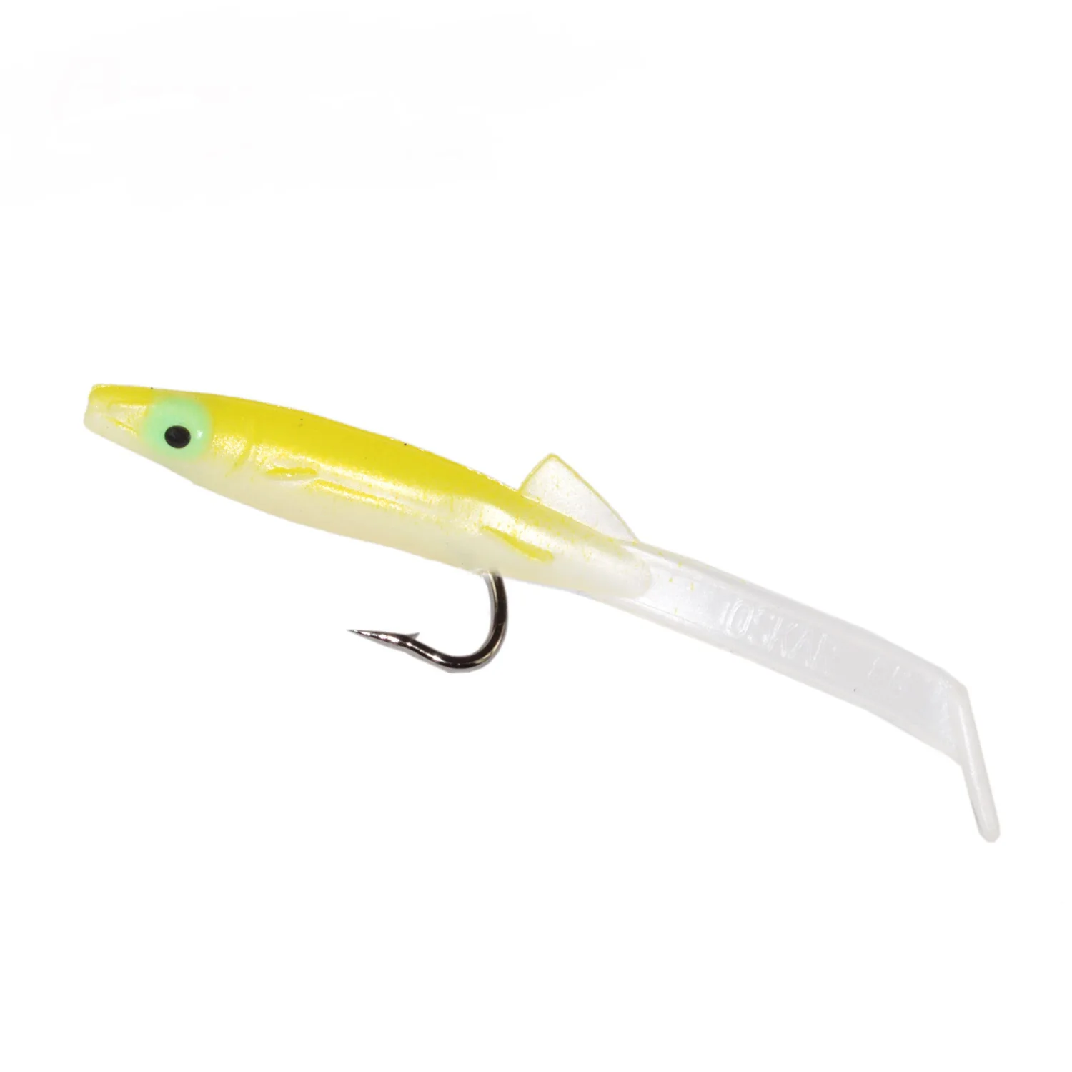 

Fishing soft bait with hook eel lifelike bass lure 80mm 2.3g sea fishing tackles pvc lure, Various color