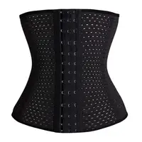 

In stock slimming underwear 2020 hook waist trainer cincher factory dropship breathable waist trainer