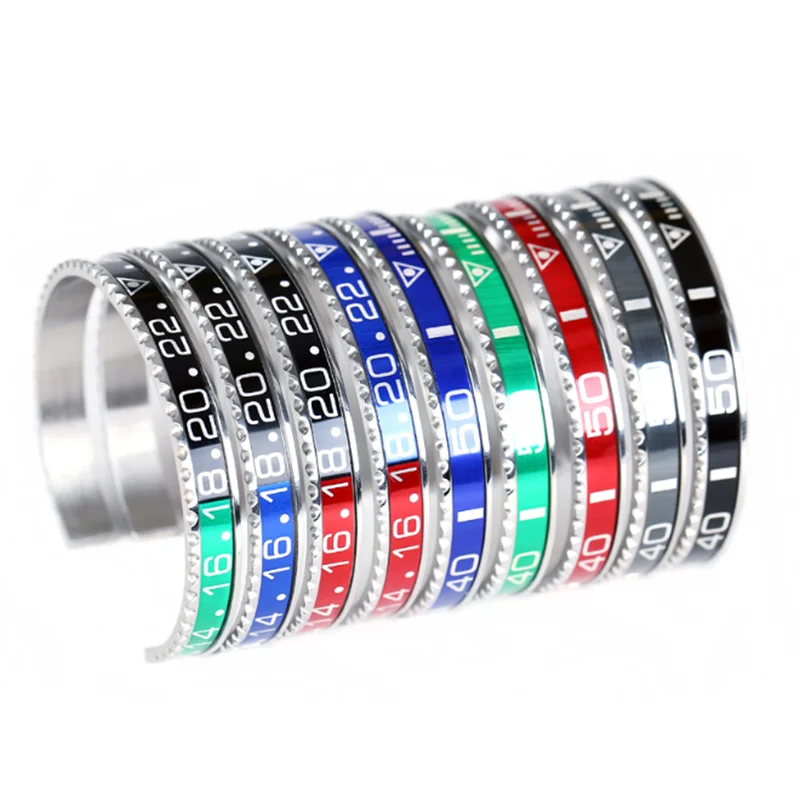 

Fashion Stainless Steel Bracelet Bangle Speedometer Bracelets for Women and Girls, 9 colors