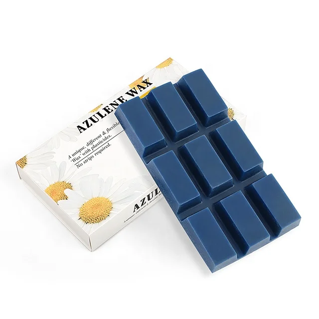 

Private label Non Strip 500g Hair Removal hard Wax Block strawberry Hair Removal hot Wax